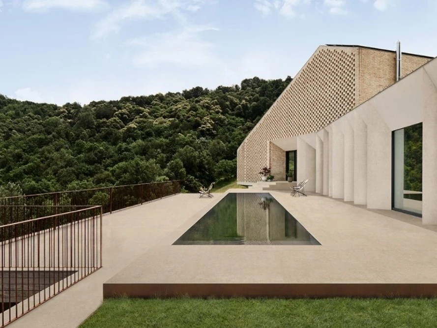 Gardenlux Keramische Tegel Ceramica Lastra Boost Stone Cream 60 x 60 x 2 cm - Afbeelding 4